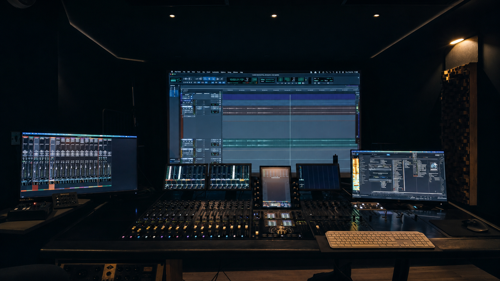Studio post-production sonore Paris en location — espace principal MonteMix